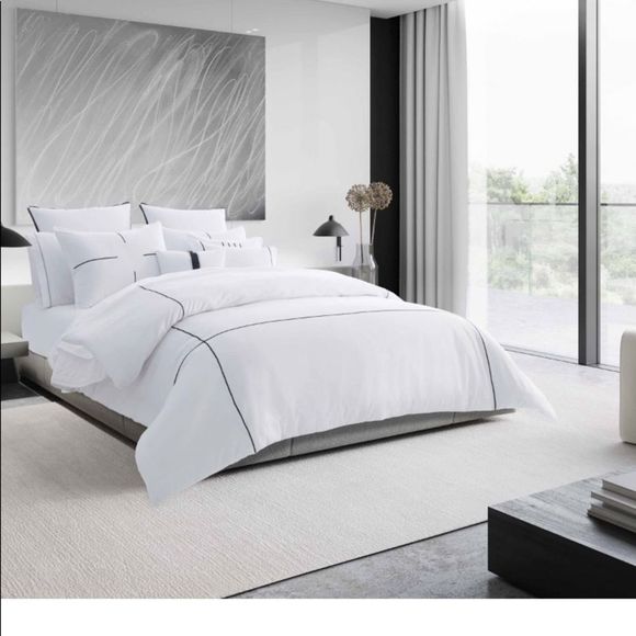 Vera Wang Other - - $300 VERA WANG
Zig Zag Duvet Cover Set, Queen